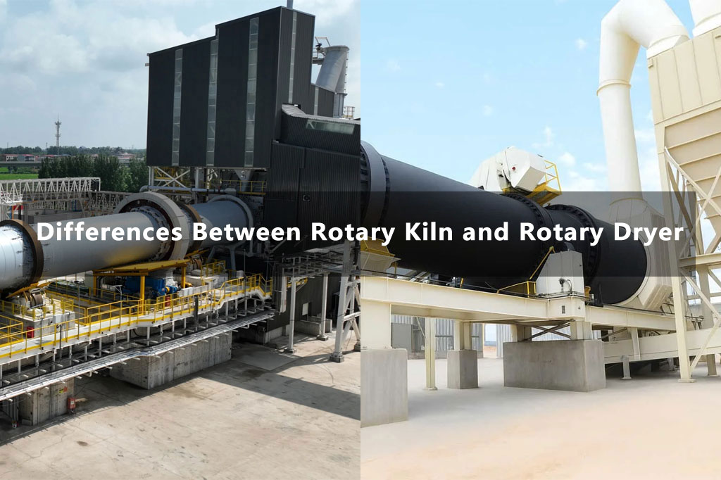 Differences Between Rotary Kiln and Rotary Dryer