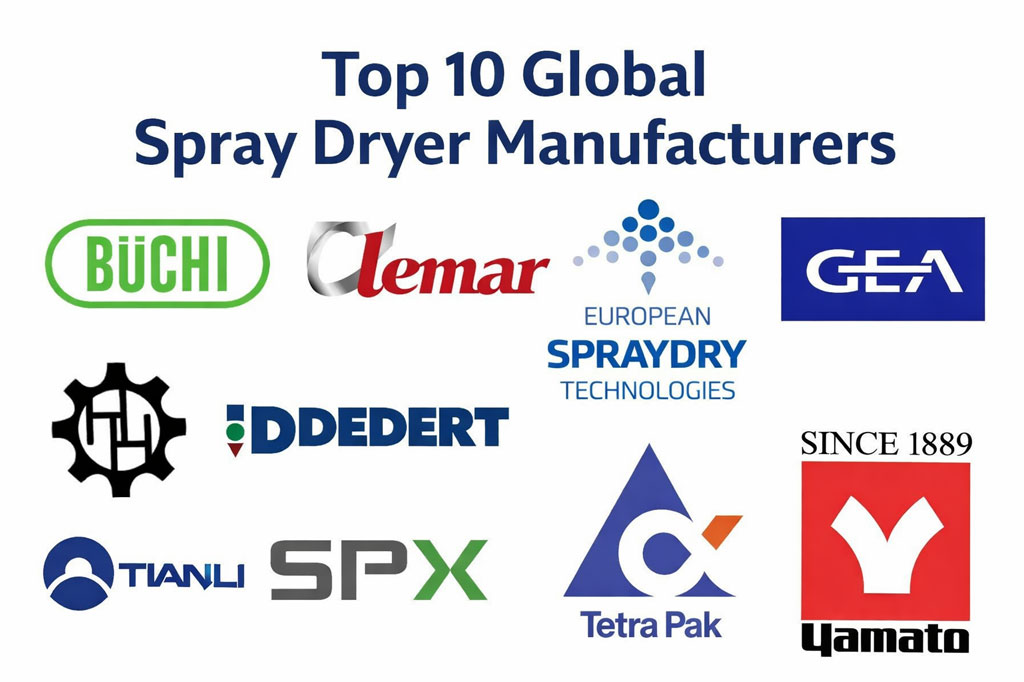 Top 10 Global Spray Dryer Manufacturers