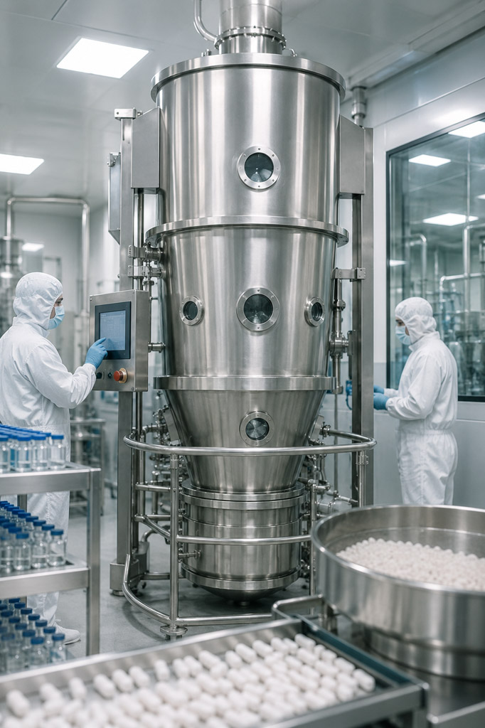 Pharmaceutical Fluid Bed Dryer Pharmaceutical Fluid Bed Dryer